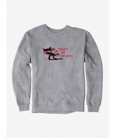 Emily Strange Red Heart Thief Unisex Sweatshirt