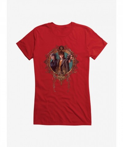 Fantastic Beasts Scamander Goldstein Lestrange Graphic Tee for Girls