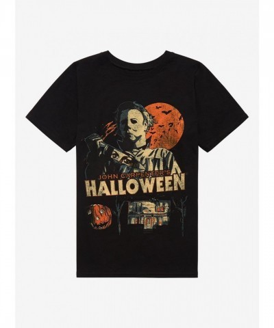 Halloween Classic Michael Myers Poster Tee for Girls