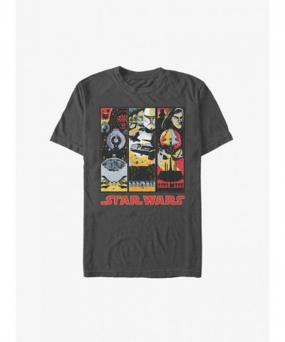 Star Wars Extra Soft Phantom Tan T-Shirt - Grey Men's