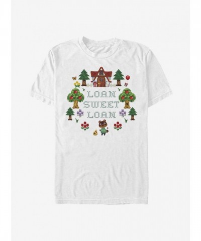 Animal Crossing Sweet Loan Unisex T-Shirt - White