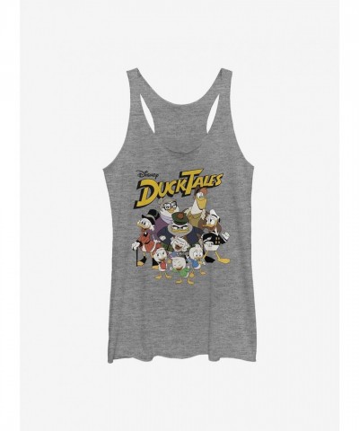 Disney Ducktales Girls Grey Tank Top