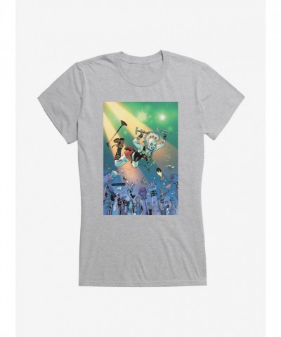 Batman Rocker Harley Quinn Lightweight Cotton Tee for Girls