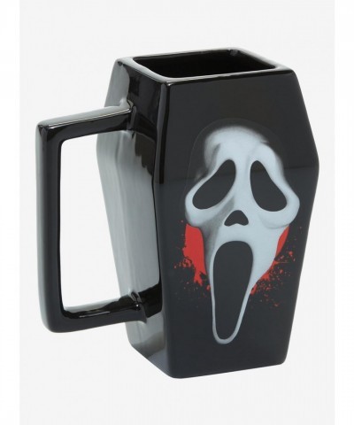 Scream Collection Ceramic Ghost Face Coffin Mug - 16oz Unisex