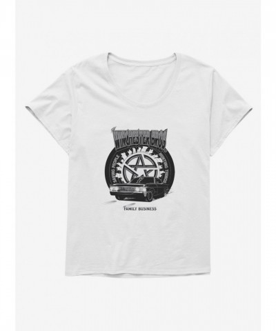 Supernatural Plus Size Girls T-Shirt: Winchester Bros. Family Business Tee