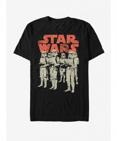 Star Wars Marching Orders Black T-Shirt for Men