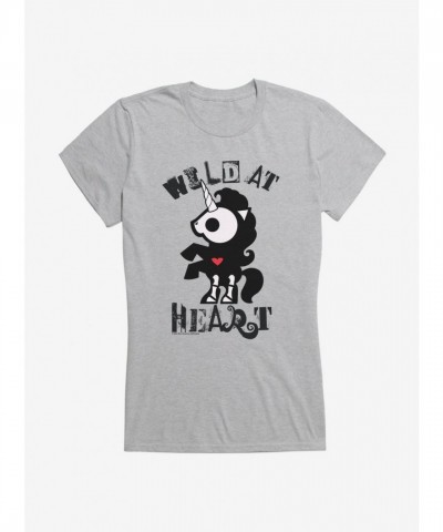 Skelanimals Bonita Girls T-Shirt, Lightweight Cotton, Wild At Heart Junior Size