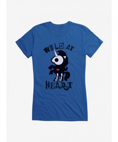 Skelanimals Bonita Girls T-Shirt, Lightweight Cotton, Wild At Heart Junior Size