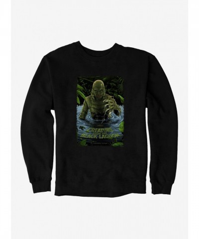 Creature From The Black Lagoon Horror Movie Poster Sweatshirt for Men