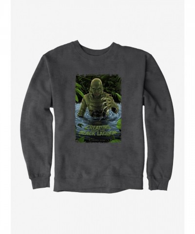 Creature From The Black Lagoon Horror Movie Poster Sweatshirt for Men
