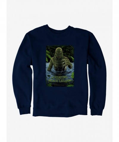 Creature From The Black Lagoon Horror Movie Poster Sweatshirt for Men