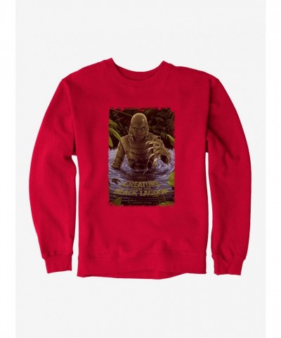 Creature From The Black Lagoon Horror Movie Poster Sweatshirt for Men