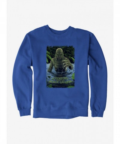 Creature From The Black Lagoon Horror Movie Poster Sweatshirt for Men