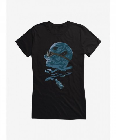 Invisible Man Poison Design T-Shirt - Lightweight Cotton for Girls