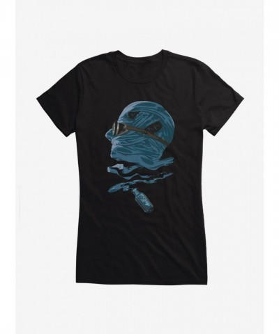 Invisible Man Poison Design T-Shirt - Lightweight Cotton for Girls