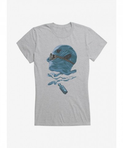 Invisible Man Poison Design T-Shirt - Lightweight Cotton for Girls