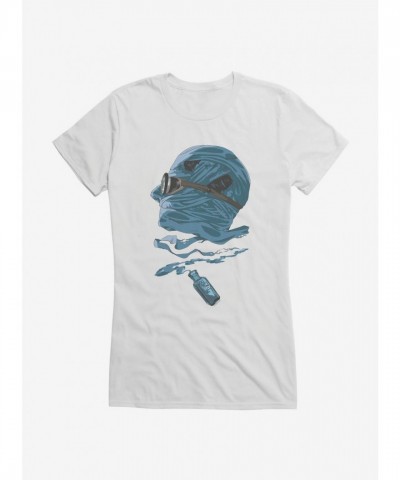 Invisible Man Poison Design T-Shirt - Lightweight Cotton for Girls