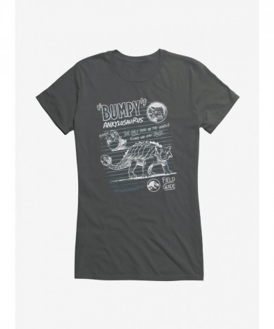 Jurassic World Ankylosaurus Camp Cretaceous Girls T-Shirt