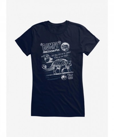 Jurassic World Ankylosaurus Camp Cretaceous Girls T-Shirt