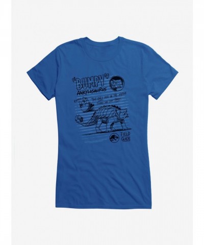 Jurassic World Ankylosaurus Camp Cretaceous Girls T-Shirt