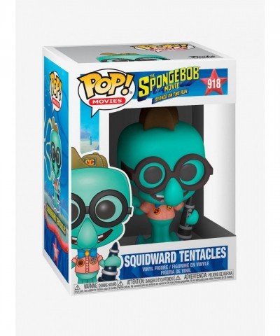 Funko Pop! Squidward Tentacles from The SpongeBob Movie: Sponge On The Run Vinyl Figure