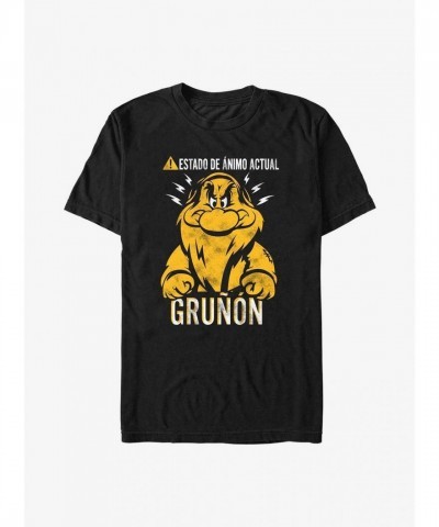 Disney Snow White Grumpy Mood T-Shirt - Unisex Black