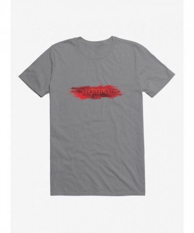 Supernatural Red Logo Men's Hunt T-Shirt