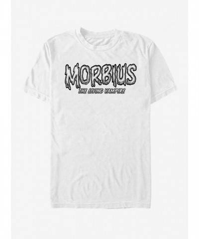 Marvel Morbius Monster Graphic T-Shirt - Men's White