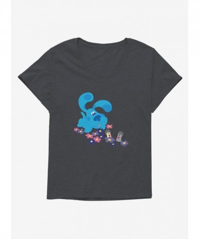 Blue's Clues Playful Mr Salt & Mrs Pepper Plus Size Tee for Girls
