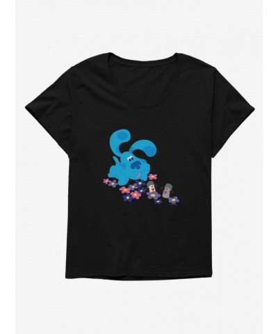 Blue's Clues Playful Mr Salt & Mrs Pepper Plus Size Tee for Girls