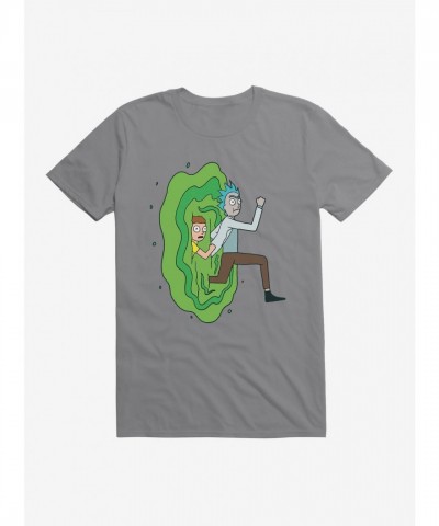 Rick and Morty Portal Run Unisex T-Shirt