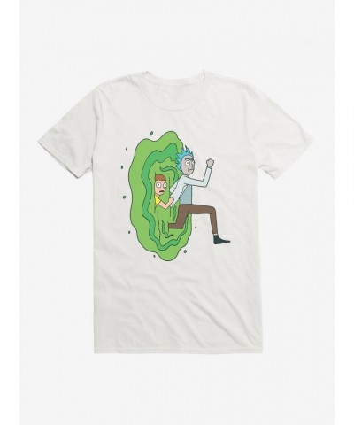 Rick and Morty Portal Run Unisex T-Shirt