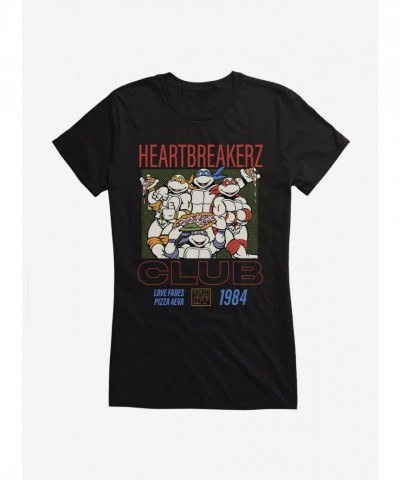 Teenage Mutant Ninja Turtles Girls Heartbreakerz Club Soft Tee