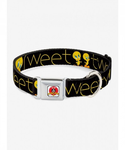 Looney Tunes Tweety Bird Adorable Safety Seatbelt Dog Collar
