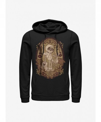 Disney Pixar Coco Miguel Hoodie - Men's Black