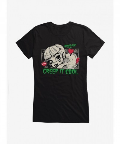 Monster High Draculaura Cool Design Junior T-Shirt for Girls