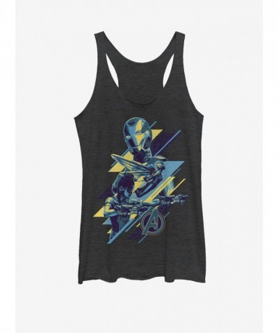 Marvel Avengers Endgame Graphic Tank Top for Girls - Black