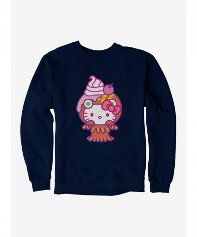 Hello Kitty Cozy Kaiju Sundae Men's Sweatshirt