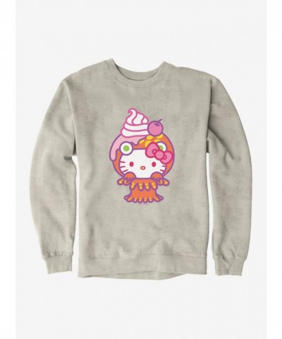 Hello Kitty Cozy Kaiju Sundae Men's Sweatshirt