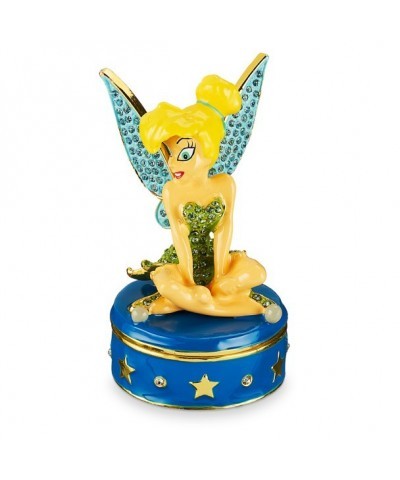 Tinker Bell Crystal Trinket Box by Arribas Brothers - Magical Jewelry Storage