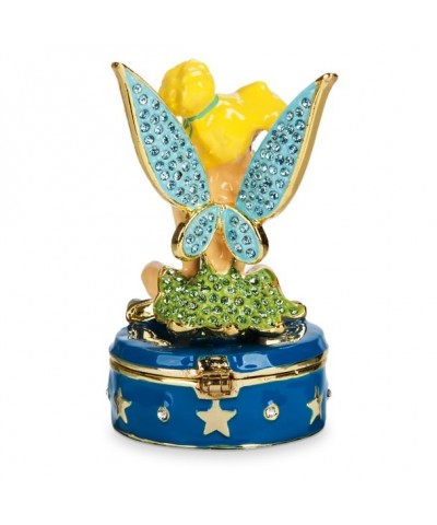 Tinker Bell Crystal Trinket Box by Arribas Brothers - Magical Jewelry Storage