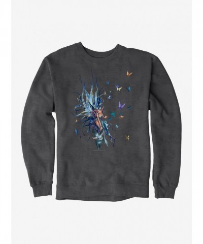 Trick Kitty Kat Fairies Boys Heavyweight Cotton Sweatshirt