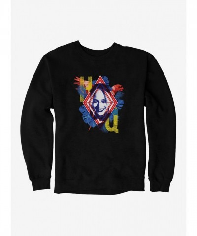 DC Comics The Suicide Squad Harley Quinn Initials Sweatshirt for Men