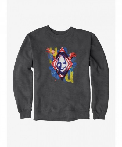 DC Comics The Suicide Squad Harley Quinn Initials Sweatshirt for Men