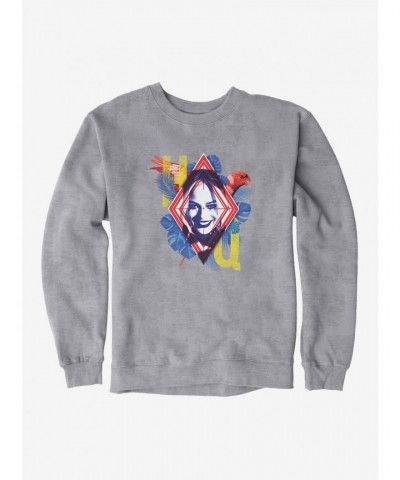 DC Comics The Suicide Squad Harley Quinn Initials Sweatshirt for Men