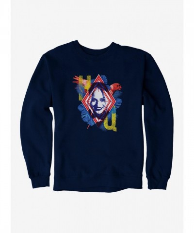 DC Comics The Suicide Squad Harley Quinn Initials Sweatshirt for Men