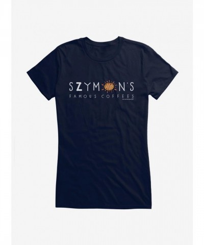T-Shirt for Girls Featuring Twin Peaks Szymon's Coffee Script