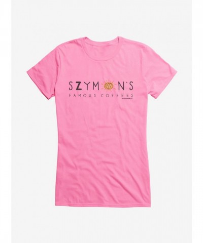 T-Shirt for Girls Featuring Twin Peaks Szymon's Coffee Script