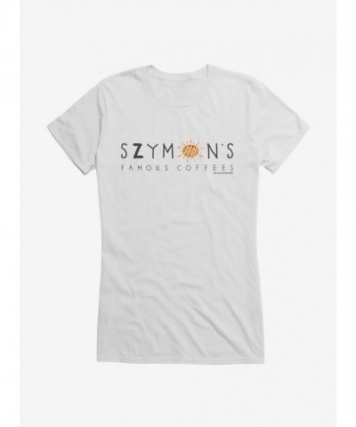 T-Shirt for Girls Featuring Twin Peaks Szymon's Coffee Script