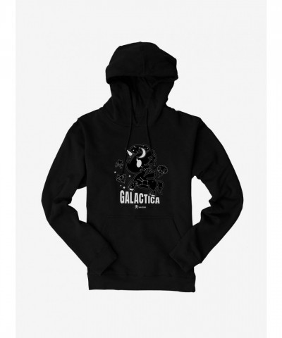 Tokidoki Galactica Unicorno Unisex Hoodie - Black
